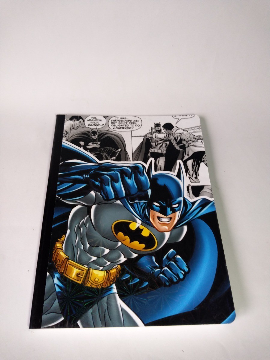 Batman Cuaderno Cosido Holográfico (Entrega Inmediata) - VELLSTORE