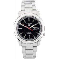 Reloj Seiko SNKE53K1 Stainless Steel 5 Automatic Black Dial (Importación USA)