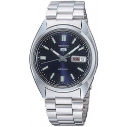 Reloj Seiko SNXS77K SNXS77 Automatic Blue Day Date Dial Silv (Importación USA)