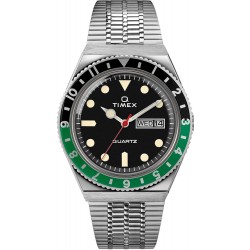 Reloj Timex TW2U60900ZV 38 mm Q Black/Green (Importación USA)