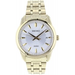 Reloj Seiko SGEG12 Hombre Stainless Steel Analog White Dial