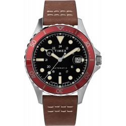 Reloj Timex TW2U09900ZV Navi XL 41mm Automatic Red Brown