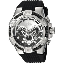 Reloj Invicta 24691 Hombre Bolt Stainless Steel Quartz Silicone Strap Black 32 Model: