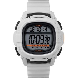 Reloj Timex TW5M26400 Commandtm 47 mm White Silicone Strap (Importación USA)