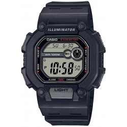 Reloj Casio W-737H-1AVCF Hombre Heavy Duty Digital Quartz Re (Importación USA)