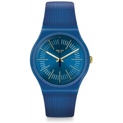 Reloj Swatch SUON143 CYDERALBLUE Quartz Blue Dial Unisex (Importación USA)