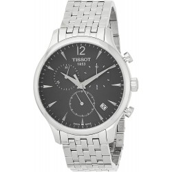 Reloj Tissot T0636171106700 Hombre T063.617.11.067.00 Stainless Steel Bracelet Chronograph Gray Dial and Date