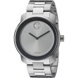 Reloj Movado 3600257 Hombre Analog Display Quartz Silver (Importación USA)