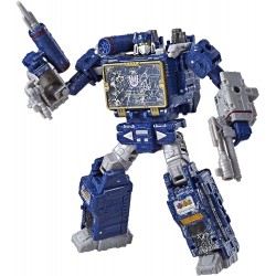 Figura Transformers Toys Generations War for Cybertron Voyager Wfc-S25 Soundwave Siege Chapter Adults & Kids Ages 8 Up 7"