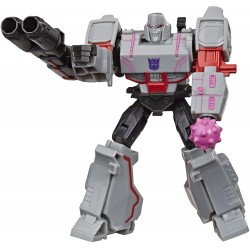 Figura Transformers Bumblebee Cyberverse Adventures Action Attackers Warrior Class Megatron Fusion Mace Move 5.4-inch