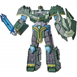 Figura Transformers Bumblebee Cyberverse Adventures Toys Ultimate Class Iaconus Energon Armor for Kids Ages 6 and Up 9-inch