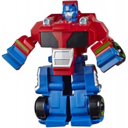 Figura Transformers Rescue Bots Academy Optimus Prime Converting Toy 4.5-Inch Toys for Kids Ages 3 and Up