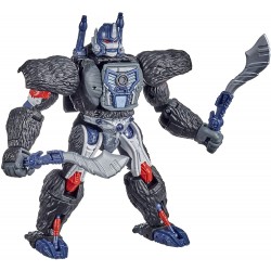 Figura Transformers Toys Generations War for Cybertron Kingdom Voyager WFC-K8 Optimus Primal Kids Ages 8 and Up 7-inch