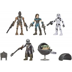 Figura Star Wars Mission Fleet Defend The Child 2.5-Inch-Scale 5-Pack Accessories Toys for Kids Ages 4 and Up