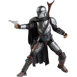 Figura Star Wars The Black Series Mandalorian Toy 6-Inch-Scale Collectible Toys for Kids Ages 4 and Up