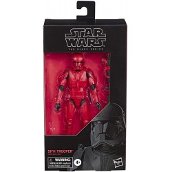 Figura Star Wars The Black Series Sith Trooper Toy 6" Scale Rise of Skywalker Collectible Kids Ages 4 & Up