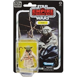 Figura Star Wars The Black Series Yoda 6-inch Scale Empire Strikes Back 40TH Anniversary Collectible Kids Ages 4 and Up