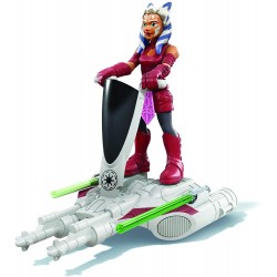 Figura Star Wars Mission Fleet Gear Class Ahsoka Tano Aquatic Attack 2.5-Inch-Scale and Vehicle Toys for Kids Ages 4 Up