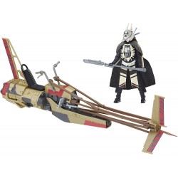 Figura Star Wars Force Link 2.0 Enfys Nest's Swoop Bike &