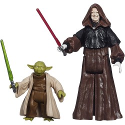 Figura Star Wars Mission Series Set Yoda and Darth Sidious