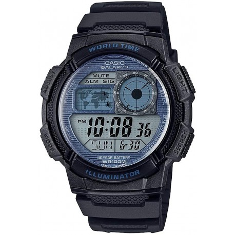 Reloj Hombre Casio AE-1000W-2A2VCF Original (Importación USA)