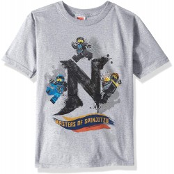 LEGO Boy's Little Ninjago Masters of Spinjitzu Soft Tee Shirt