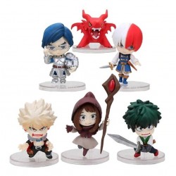 My Hero Academia Figura Colección X6 + Obsequio (Entrega Inmediata)