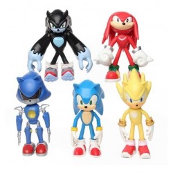 Sonic The Hedgehog Colección 5 Figuras En Bolsa (Entrega Inmediata)