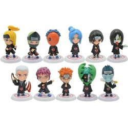 Naruto Clan Akatsuki Colección X 11 Figuras En Bolsa (Entrega Inmediata)