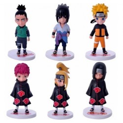 Naruto Deidara Colección X 6 Figuras En Bolsa (Entrega Inmediata)