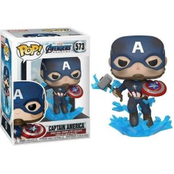 Marvel Avengers Endgame Capitán América Worthy Funko Pop (Entrega Inmediata)