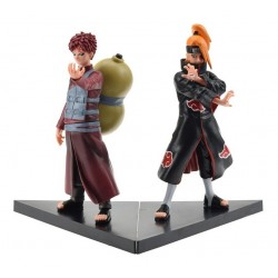 Naruto Gaara Vs Deidara Colección X 2 Figuras (Entrega Inmediata)