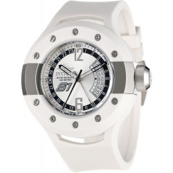 Reloj Invicta 1368 Hombre S1 Rally GMT Silver Dial White Pol (Importación USA)