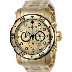 Reloj Invicta 23670 Hombre Pro Diver Quartz Chronograph Gold (Importación USA)