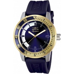 Reloj Invicta 7464 Signature II Blue Dial Rubber Steel Hombr (Importación USA)