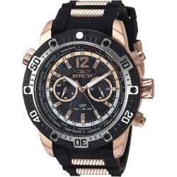 Reloj Invicta 24582 Hombre Aviator Quartz with Silicone Stra (Importación USA)