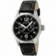 Reloj Invicta 0764 II Hombre Stainless Steel with Black Leat (Importación USA)