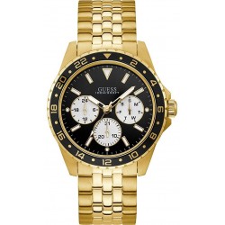 Reloj Guess W1107G4 Hombre 44mm Gold-Tone Steel Bracelet & C (Importación USA)