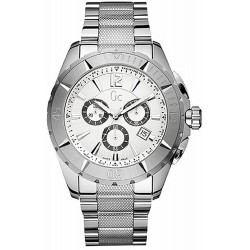 Reloj Guess X53001G1S 45 Silver Steel Bracelet & Case Minera (Importación USA)