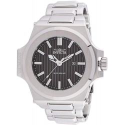 Reloj Invicta 34730 Hombre Akula Quartz 3 Hand Gunmetal Dial