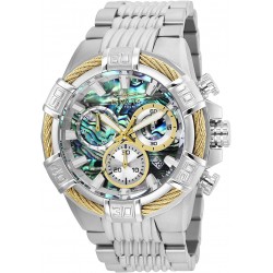 Reloj Invicta 26539 Hombre Bolt Quartz with Stainless Steel Strap, Silver, 30