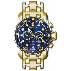 Reloj Invicta 35397 Pro Diver Chronograph Quartz Blue Dial Hombre