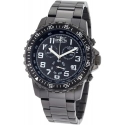 Reloj Invicta 1328 Hombre Chronograph Black Dial Two-Tone Stainless-Steel