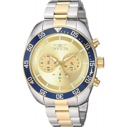 Reloj Invicta 30057 Hombre Pro Diver Quartz with Stainless Steel Strap, Two Tone, 24