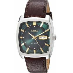 Reloj Seiko SNKP27 Hombre Recraft Series Automatic Leather Casual