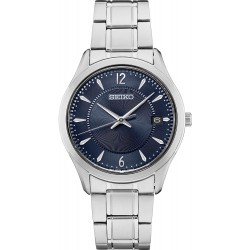 Reloj Seiko SUR419 Essential Stainless Steel Blue Dial Hombre