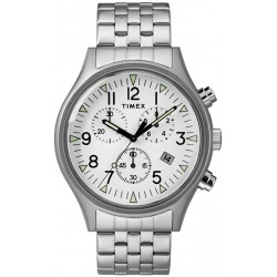 Reloj Timex TW2R68900 Hombre MK1 Chronograph 42mm Stainless Steel Bracelet