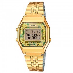 Reloj CASIO LA-680WGA-9C Original