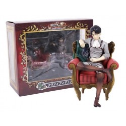 Shingeki No Kyojin Attack On Titan Levi Ackerman Figura Caja (Entrega Inmediata)