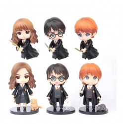 Harry Potter Hermione Ron Colección 6 Figuras En Bolsa (Entrega Inmediata)